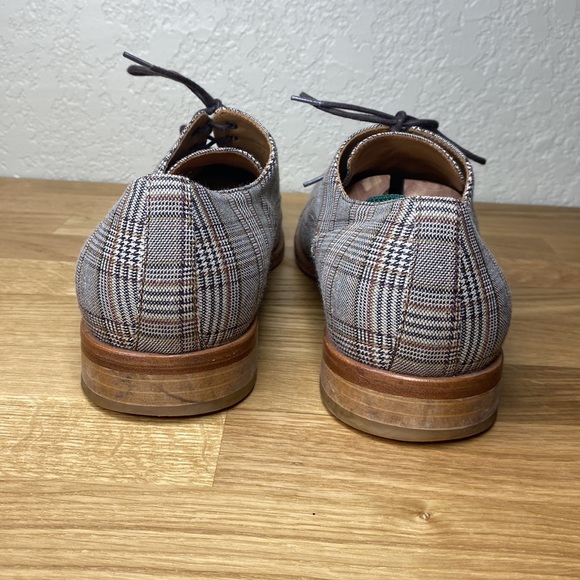 Taft Plaid Oxford Men’s Shoes Size EU 44 - Picture 4 of 9